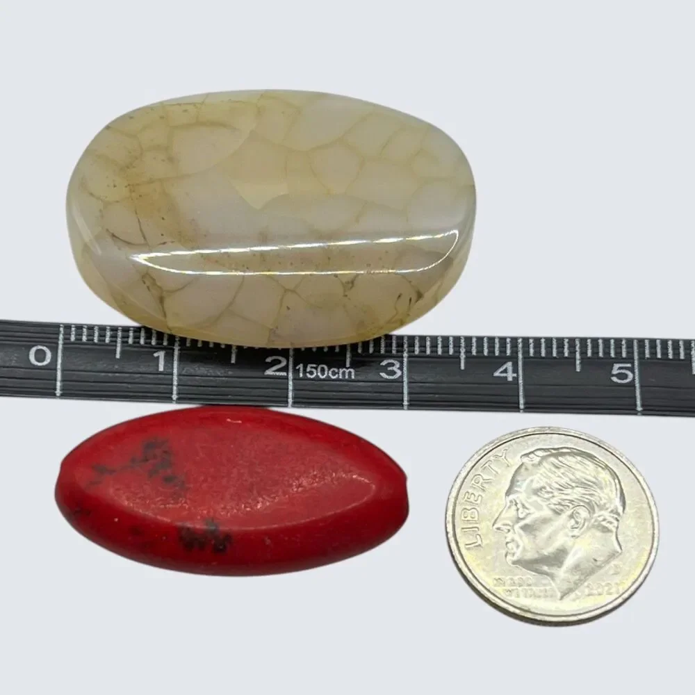 Mixed Lot Beads Pendant Gemstone Metal Glass Jewelry DIY Red Brown Stone Artisan